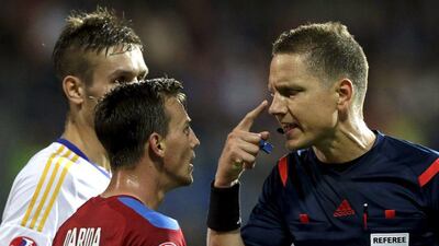 Referees in Serie B will have the chance to reward good sportsmanship with green cards. David W Cerny / Reuters