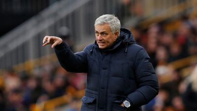 Jose Mourinho has won four of five Premier League games since replacing Mauricio Pochettino as Tottenham manager. Reuters
