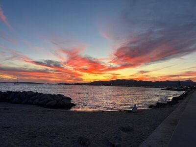 Palma boasts striking sunsets along the coast. Gemma White for The National