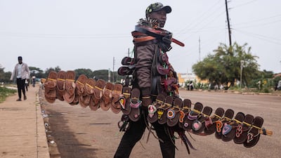 A street seller in Uganda's Karamoja region. Unctad has called for a 'bold agenda' to support developing countries. AFP