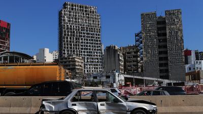 An image from Tamara Saade's 'Tiers of Trauma' series, of the troubles in Lebanon. Photo: Tamara Saade