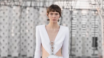 High-octane glamour at Azzaro. Photo: Azzaro