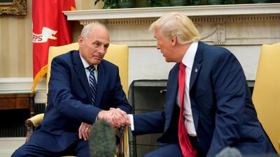 The skills of newly appointed White House chief-of-staff John Kelly may not be sufficient to break US president Donald Trump out of the vicious cycles in which he seems trapped. Joshua Roberts / Reuters