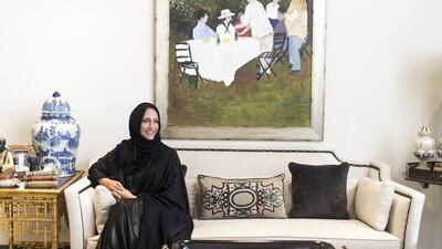 Kawthar Makahlah, the founder and chief executive of BCI Group and owner of the Beauty Connection Spa. Reem Mohammed / The National