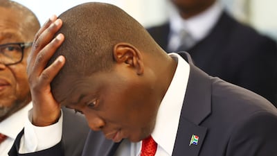 Foreign minister Ronald Lamola said South Africa was 'suspicious' about the plane's arrival. Reuters