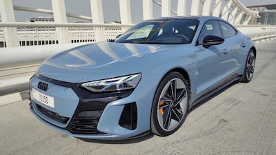 The Audi RS e-tron GT is Audi’s fastest production car to date.