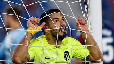 Atletico Madrid's Luis Suarez has struggled of late. Reuters