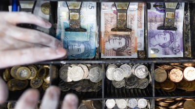 Sterling was in freefall on Friday, slipping below the $1.10 mark. Bloomberg