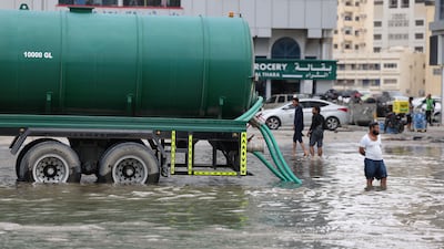 The cleanup continues in Sharjah, with more rain forecast for midweek