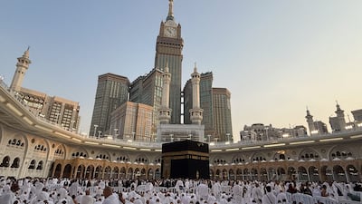 Muslims perform Umrah at the Grand Mosque in Makkah, Saudi Arabia. Reuters