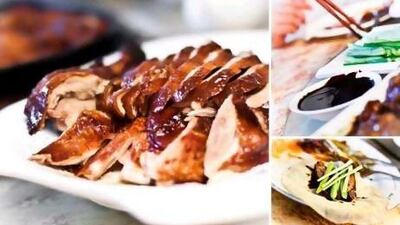 Peking duck. Courtesy ILiveinaFryingPan.com