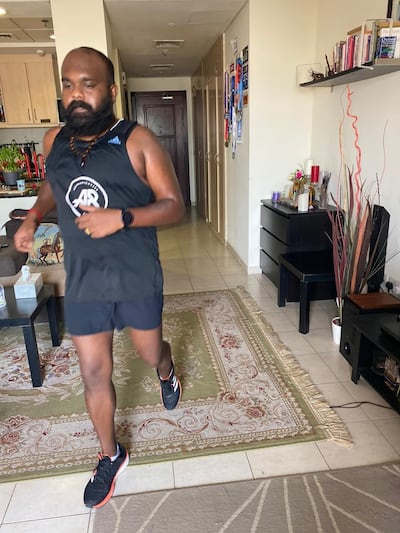 Arumugam finished the race in about five hours and 30 minutes