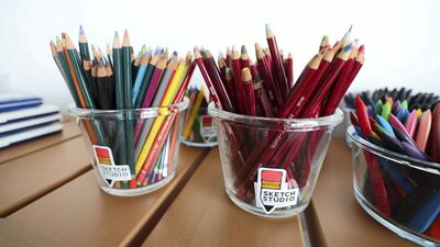 Sketch artists are, of course, welcome. Chris Whiteoak / The National