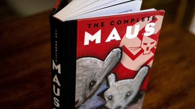 Maus author Art Spiegelman said that the ban of his book for crude language was 'myopic' and represents a 'bigger and stupider' problem than any with his specific work. AFP