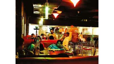 Hanging out at the Overload Club in Mirpur. The local teenagers enjoyed the World Cup but none of them cheered on England.