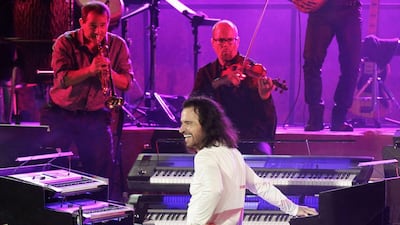 Yanni will perform at Du Forum on Yas Island on September 30. Anis Mili / Reuters