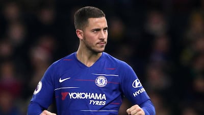 Eden Hazard's two goals against Watford took his season's tally of goals to 12. Reuters