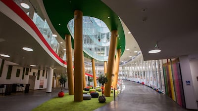 Boarding school in Dubai located at Al Jaddaf, the Swiss International Scientific School in Dubai. Victor Besa for The National