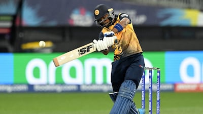 Sri Lanka's Pathum Nissanka scored a fifty on Tuesday. AFP