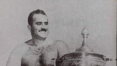 A newspaper clipping included in a memorial book chronicling the life and achievements of Mohammed Zeytoun. Antonie Robertson / The National