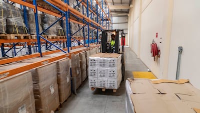 Supplies include tents, medical kits and jerry cans