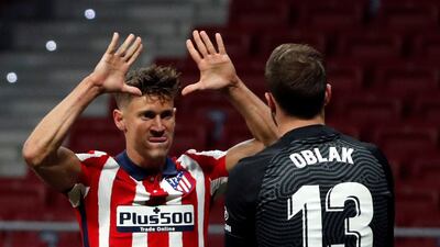 =12) Marcos Llorente (Atletico Madrid) nine goals in 28 appearances. EPA