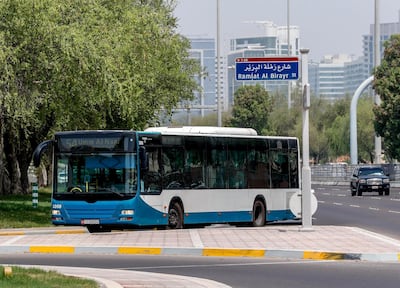 City buses start at just Dh2. Victor Besa / The National