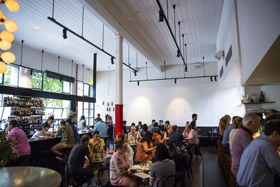 Head to a buzzy lunch spot such as Cumulus Inc. Josie Withers / Visit Victoria