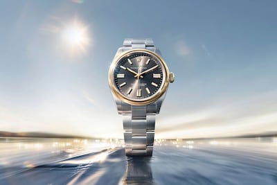 The authoritative Rolex Oyster Perpetual 41 centenary tribute. Photo: Rolex