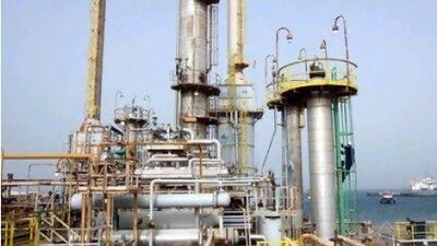 The Sirte Oil Company's refinery in Brega, Libya.