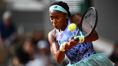 US tennis star Coco Gauff reached the French Open final after defeating Italy's Martina Trevisan 6-3, 6-1 in Paris on Thursday. AFP