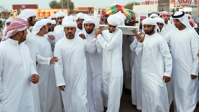 Emirati firefighter Jassim Al Baloushi died while trying to rescue the passengers of an Emirates airliner that crash-landed at Dubai International Airport on August 3. Satish Kumar / The National
