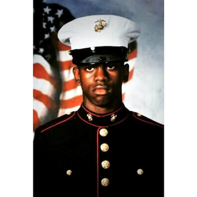 Jamel Herring when a US Marine