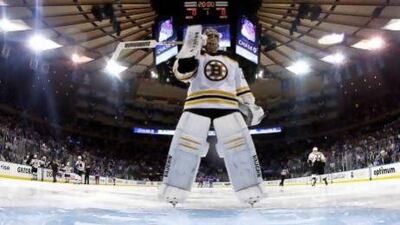 Tuukka Rask has impressed in goal for the Boston Bruins.