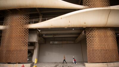 Basra International Stadium, also known as the Palm Trunk stadium, can seat 65,000 spectators and boasts 20 suites and 230 VIP seats.