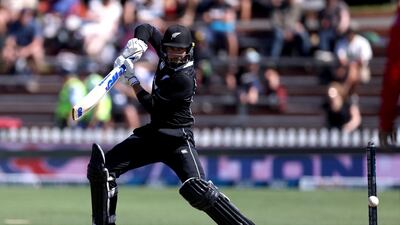 New Zealand's Devon Conway scored a century on Friday. AFP