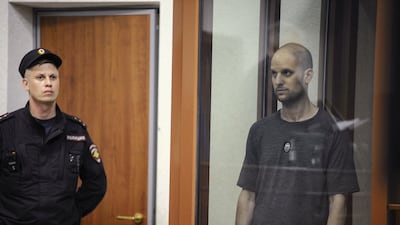 Closing arguments in the case took place behind closed doors and Evan Gershkovich did not admit any guilt, according to the Russian court’s press service. Reuters