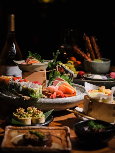 Yashoku translates to 'evening meal' in Japanese. Photo: Zuma Abu Dhabi