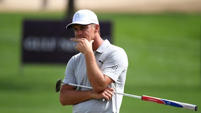 Bryson DeChambeau is confident of working out a formula to handle the Emirate Golf Club course over the next four days, but he will not reveal his 'secret sauce. Getty Images