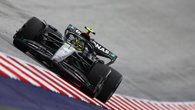 Mercedes driver Lewis Hamilton finished seventh. Getty