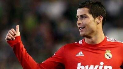 Real Madrid's Cristiano Ronaldo reacts against Betis during their La Liga soccer match at the Benito Villamarin stadium on Saturday, March 10, 2012. (AP Photo/Angel Fernandez) *** Local Caption *** Spain Soccer La Liga.JPEG-0cd18.jpg