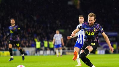 Wednesday, March 16: Brighton 0 Tottenham Hotspur 2 (Romero 37' Kane 57'). Harry Kane's seventh goal in six games sealed a vital three points for Spurs' top-four hopes while condemning Brighton to a sixth successive defeat. PA
