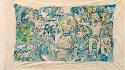 Souchen 2, an embroidery by Mojtaba Vahedi. Roman Salnikov / The National