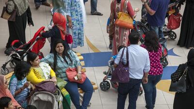 In spite a rise in online shopping, the role of malls in the lives of people living in the UAE won't go away that soon. Silvia Razgova / The National