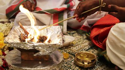 Offerings made as part of the prayers