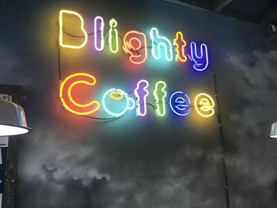 Blighty cafe boss Chris Evans says his chain celebrates the diversity of the Commonwealth. Paul Peachey / The National