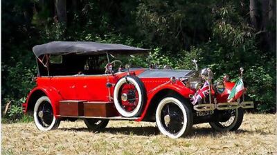 The Phantom in its original stylings from the 1920s