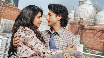 ‘The Sky is Pink’ focuses on the relationship between Aisha Chaudhary’s parents, Aditi and Niren, played by Priyanka Chopra Jonas, left, and Farhan Akhtar Gravitas Ventures