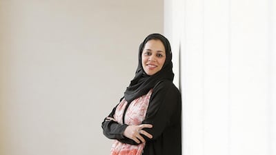 The Emirati Interior Designer Amani Al Lauz. Satish Kumar / The National