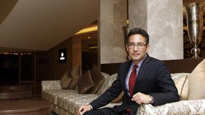 James Gibbons, the senior vice president for central and eastern Europe, the Middle East and Africa for Discovery Networks. Jeffrey Biteng / The National